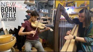 New born harp and vielle by Jack Harps