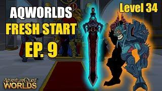 AQW Fresh Start Episode 9 - NULGATH FARMING!  Adventure Quest Worlds