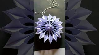 Wall hanging craft ideas  beautiful paper craft #papercraft #saimaartist #shorts