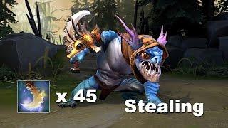 45 Stack Slark, Rubick Steals Tidehunter by MATUMBAMAN JerAx Dota 2