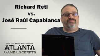 Réti vs. Capablanca (1924) || Game Excerpts with GM Ben Finegold