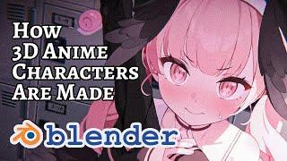 New Anime Style 3D Modeling - BLENDER Guide