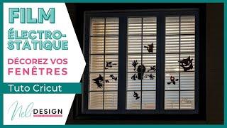 Couper du film électrostatique avec votre Cricut (Window Cling)