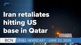 US military base in Qatar targeted by Iran, 3 Alberta ridings hold by-elections | 06-23-25 | BCN