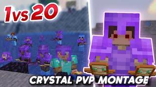 1vs20 \ #СПм vs #СП \ CRYSTAL PVP MONTAGE \ Minecraft 1.19.2