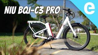 NIU BQi-C3 Pro Review: A fast 28 MPH techie electric bike!