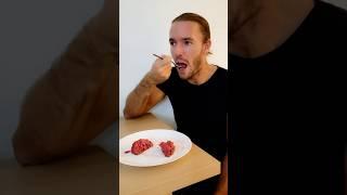 A RAW Meatball  #shorts @guga @GugaFoods