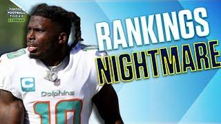 These 3 WRs Are IMPOSSIBLE to Rank for 2025 Fantasy Football! (FFT Express)
