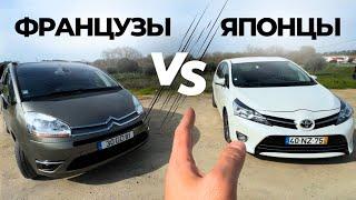 Французы или японцы? Сравнение и обзор 7 местных минивэнов. Toyota или Citroen?