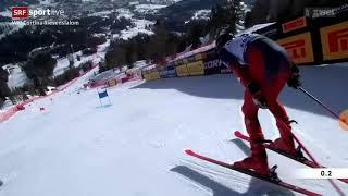 Ivan Kuznetsov is out in the first round by Giant Slalom in Cortina d'Ampezzo