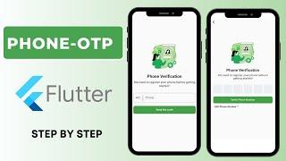 Beautiful Phone number OTP UI | Login UI in flutter | In Hindi