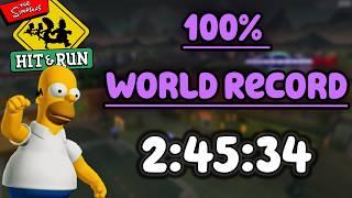 The Simpsons: Hit & Run 100% Speedrun in 2:45:34