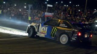 RallyLegend show | Big flames & donuts | Partying Rally style