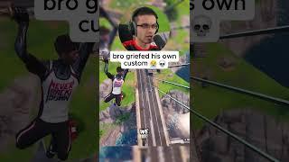 Nickeh30 griefed his OWN custom 
