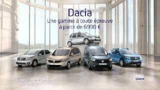 Gamme Dacia (Spot TV)