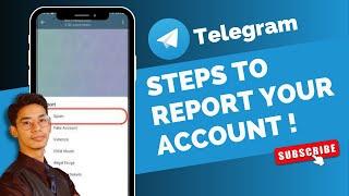 How to Report Telegram Account !