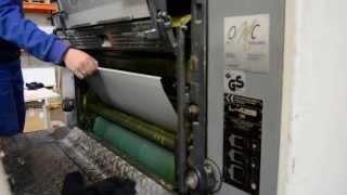 Komori L-428 Age 2000 - Semiautomatic Plate Changing