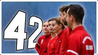 42 GEGEN die 187 FEDERBALLBANDE I Badminton VLOG