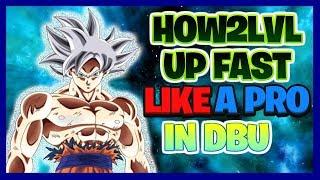 How to Train or Level up fast LIKE A PRO! | Dragon Ball Ultimate W/AtlasZero