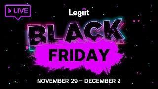 Giving Away 100 Bucks To Spend On Legiit Black Friday + Preview