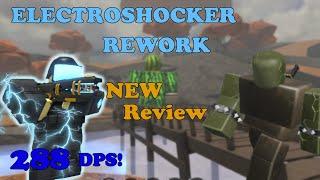 [ELECTROSHOCKER REWORK] NEW Electroshocker REVIEW, 288 DPS || Tower Defense Simulator