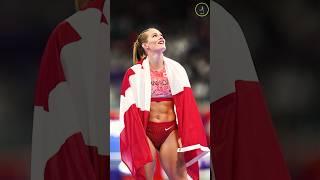  Alysha Newman Twerk Paris 2024 Olympics | Best Slow Motion  #shorts #slowmotion #athlete