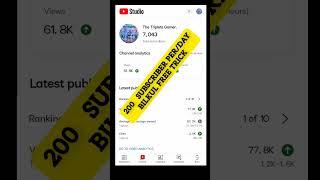 Increase 1000 ACTIVE SUBSCRIBERS EVERYDAY on YouTube (GUARANTEED) new  TRICKS 2023 ||