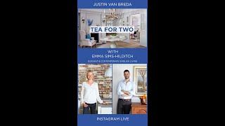 Tea for Two with Justin & Emma Sims Hilditch