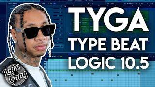 How to make a Tyga type beat in Logic Pro X 10.5