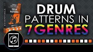 14 Popular Drum Patterns Every Producer Should Know (FREE Midi Pack!)