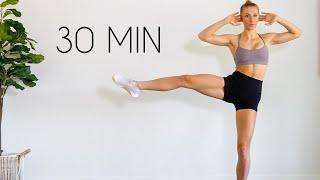 Low Impact FULL BODY HIIT Workout (No Equipment + No Jumping)