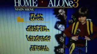 Opening To Home Alone 3 2000 UK DVD