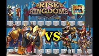 Rise of Kingdoms:  Тесты талантов Ричарда.  Что лучше для поля? Ричард против Эдварда