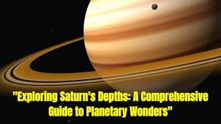 Exploring Saturn's Depths: A Comprehensive Guide to Planetary Wonders