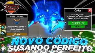 *NOVO CÓDIGO!* COMO PEGAR SUSANOO PERFEITO ANIME FIGHTING SIMULATOR NOVA ATUALIZAÇÃO!  « Tigre »