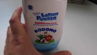 Kodomo Baby Lotion Powder Review