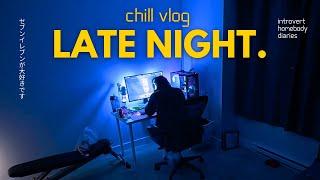 Gaming vlog |  Pulling another all nighter only to game