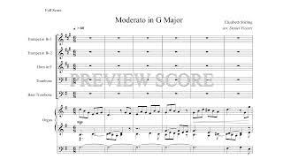 Moderato in G Major (Stirling/Ficarri) - Brass Quintet & Organ