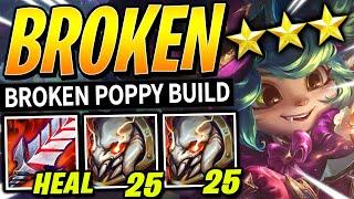 BROKEN POPPY 3 ⭐⭐⭐ x2 TITANS BUILD!! - Teamfight Tactics TFT Best Comps Set 12 Guide