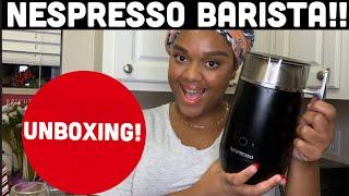 Nespresso Barista Recipe Maker Review & UNBOXING! | First Impressions! * Aeroccino or Barista?!