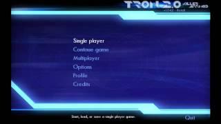 TRON 2.0 - KILLER APP Mod v1.1 Preview Trailer 4 (Menu Animation Test)