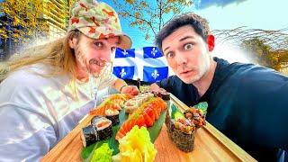 ON JUGE LES SUSHIS AU QUÉBEC  (alors là !!!)