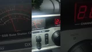 DX Land on my CB Base Station radio St Louis, Mo to North Carolina