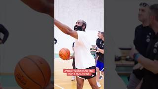 James Harden breaking down pick & roll ️ @NBA #nba #NBAFitness #jamesharden