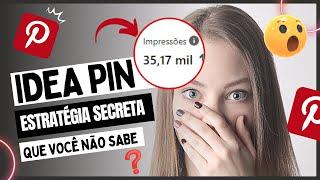 PINTEREST MARKETING - Como criar um PIN de Ideia no Pinterest (passo a passo)