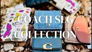 MY COACH SLG COLLECTION + Haul  | THE BEST WALLETS, WRISTLETS & CARD CASES