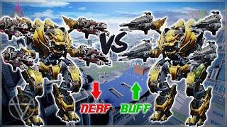 [WR]  Fainter (nerf) VS Pulsar (buff) – Mk3 Comparison | War Robots