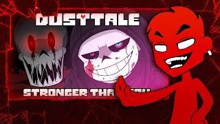 СИЛЬНЕЕ ЧЕМ ТЫ | КАВЕР DUSTTALE - Stronger Than You (Murder Sans Parody)