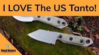 5 Reasons I LOVE The 2023 Shed Knives US Tanto | Shed Knives #shedknives