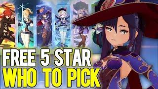 What FREE 5 Star IS THE BEST, Who Should You Pick? | Genshin Impact